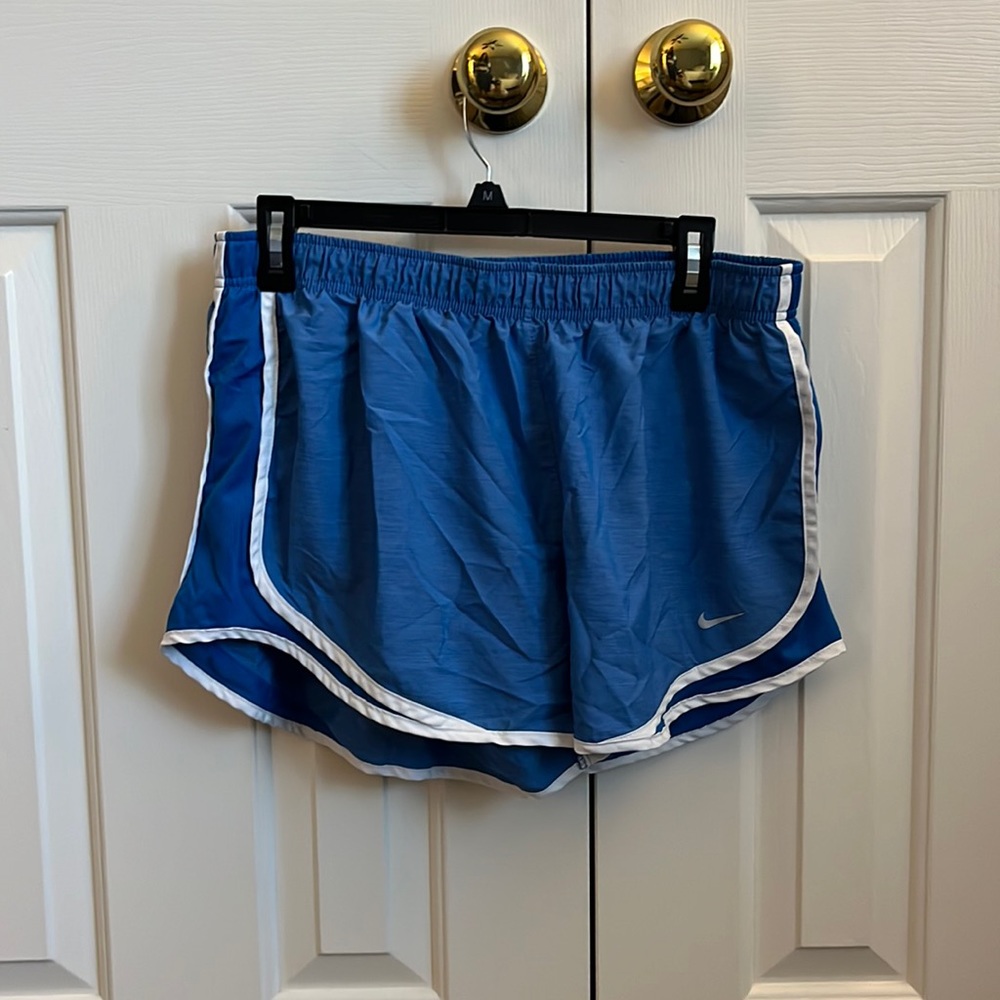 Nike DriFit blue running shorts, size XL, worn once